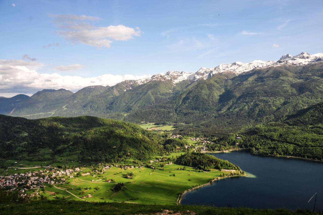 Gorska Hiska Vogar Nad Bohinjskim Jezerom Exteriör bild